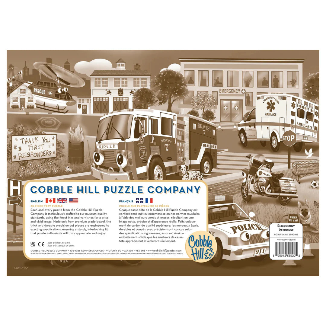 Emergency Response 35 Piece Tray Puzzle