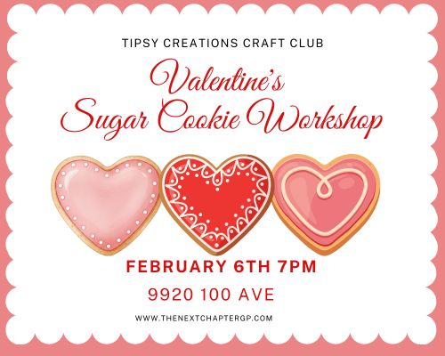 Tipsy Creations: Tipsy Creations, Valentine Cookie Decorating Night