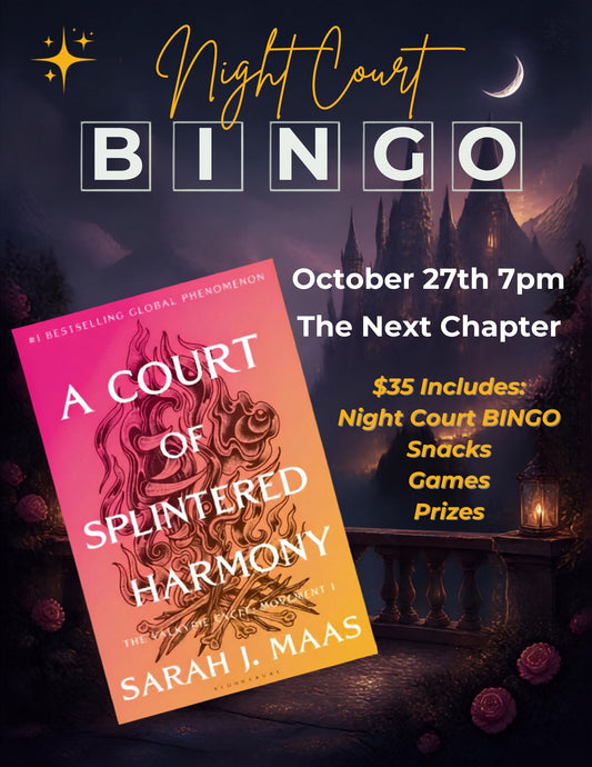 Night Court BINGO: ACOTAR 6 Release Party