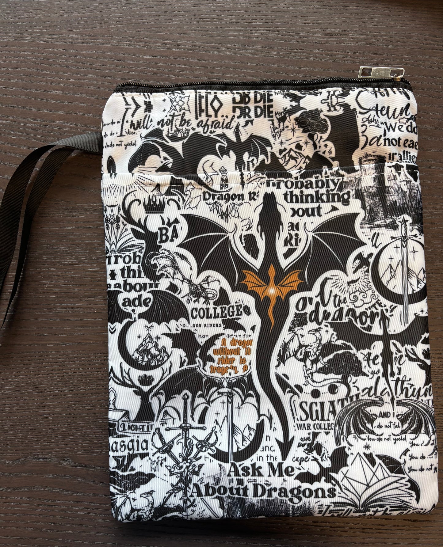 Zipper Book Sleeve