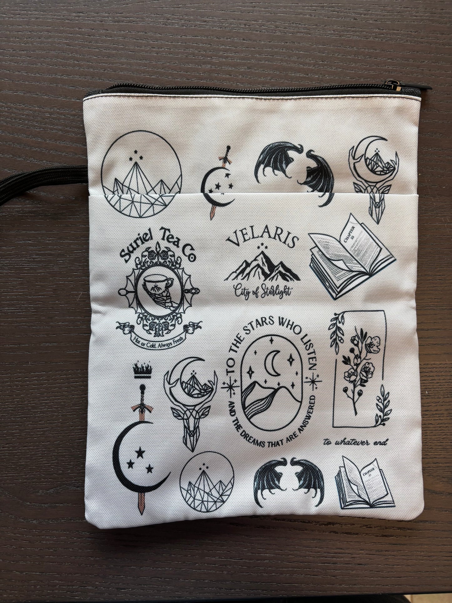 Zipper Book Sleeve
