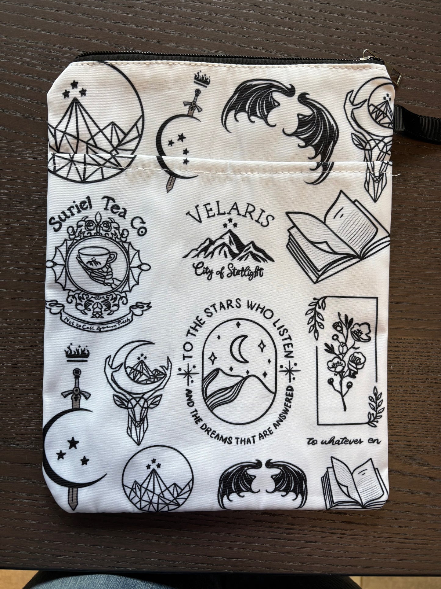 Zipper Book Sleeve