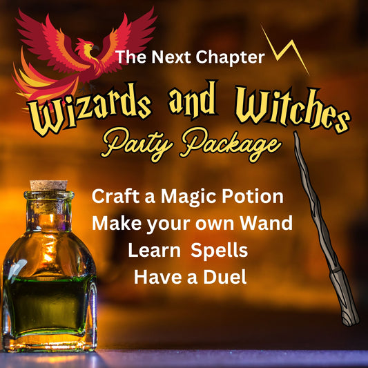 Witches & Wizards Birthday Party Package