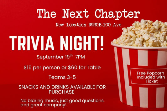 Trivia Night - September 19th - 7PM