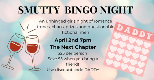Smutty Bingo Night April 2nd 7pm