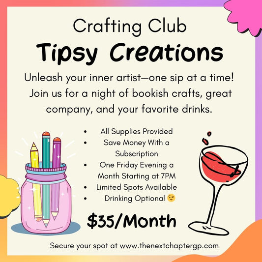 Tipsy Creations – Monthly Craft Night Subscription