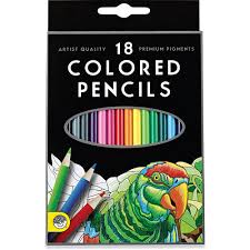 18 Coloerd Pencils