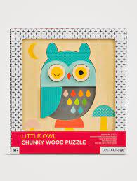 Little Owl Chunky Wooden Puzzle