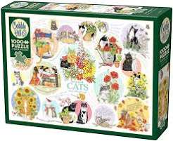 Cat Thoughts 1000 piece puzzle