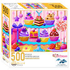 Cake World 500 Piece Jigsaw Puzzle