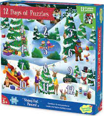12 Days of Puzzles Countdown Calendar