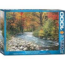 Forest Stream 1000 puzzle Eurographics