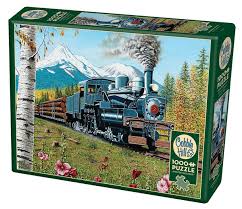 Lumbering along 1000 piece puzzle