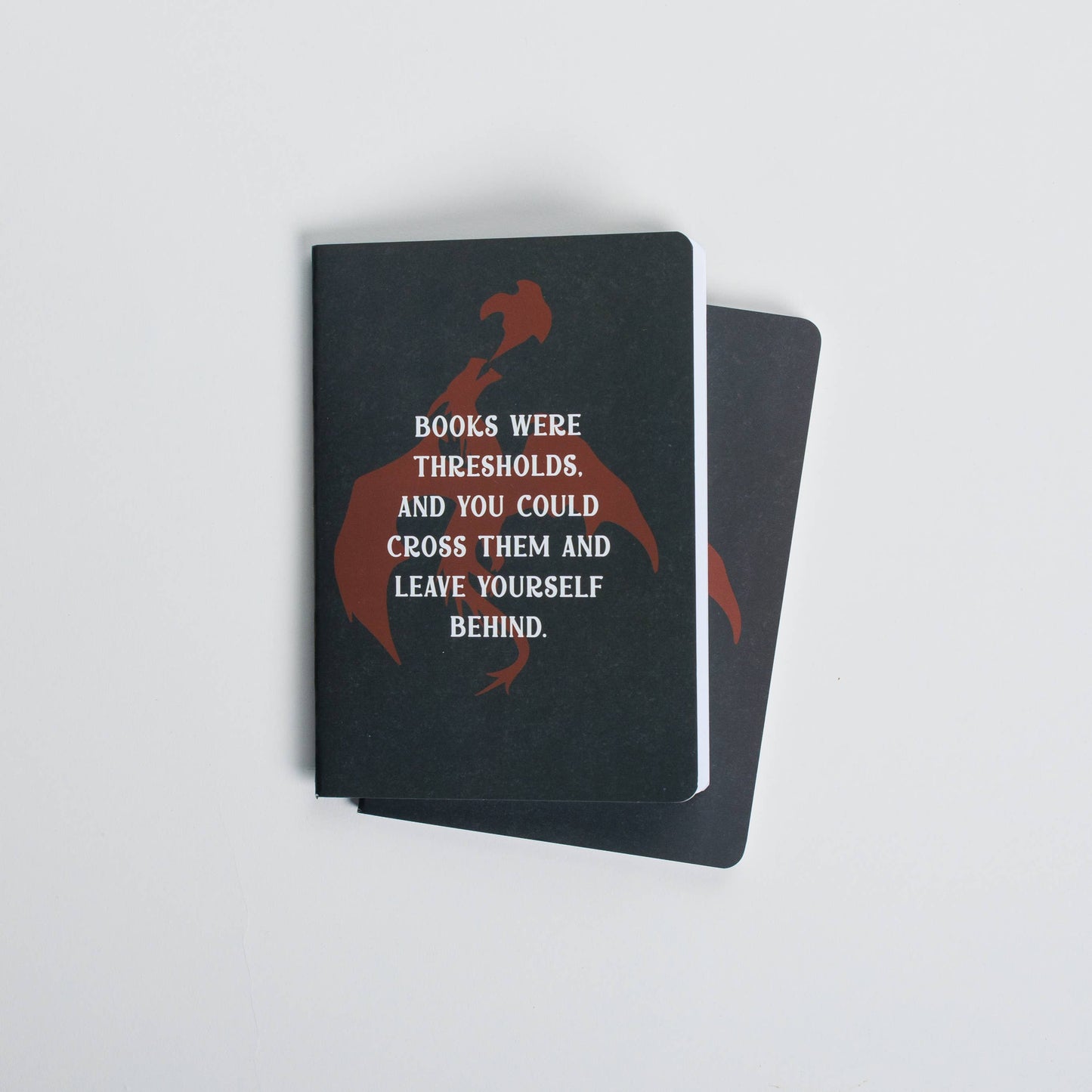 Books Were Thresholds Pocket Journal | Dragonfall