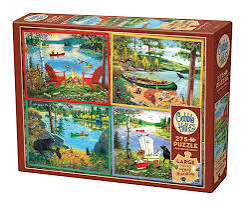 Cabin Country 275 piece puzzle