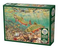 Brook trout 1000 piece puzzle