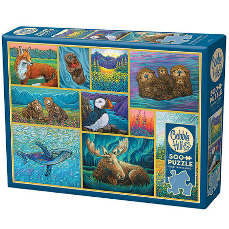 Alaskan Animals 500 piece puzzle
