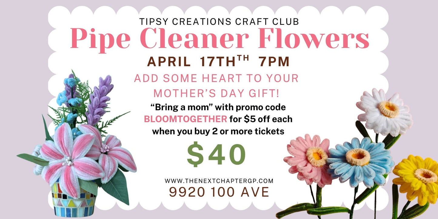 Tipsy Creations: Pipe Cleaner Flowers
