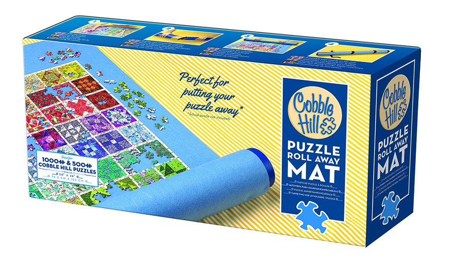 Puzzle Roll Away Mat Cobble Hill for 1000 and 500 piece puzzles