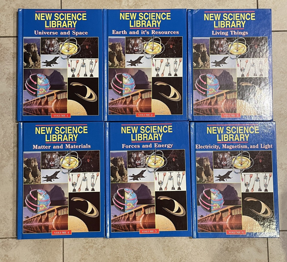 New Science Library Vol 1-6