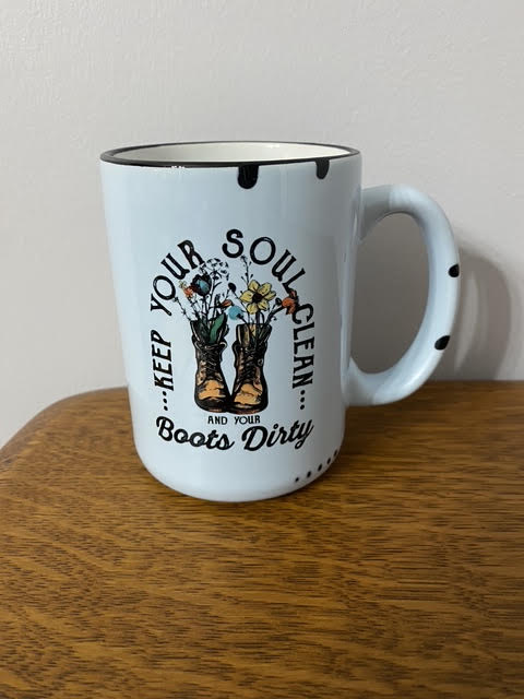 Keep your soul clean mug