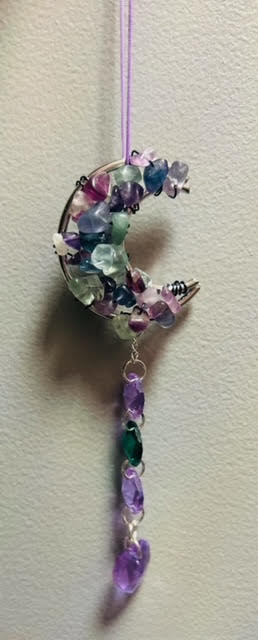 Crescent Moon Suncatchers