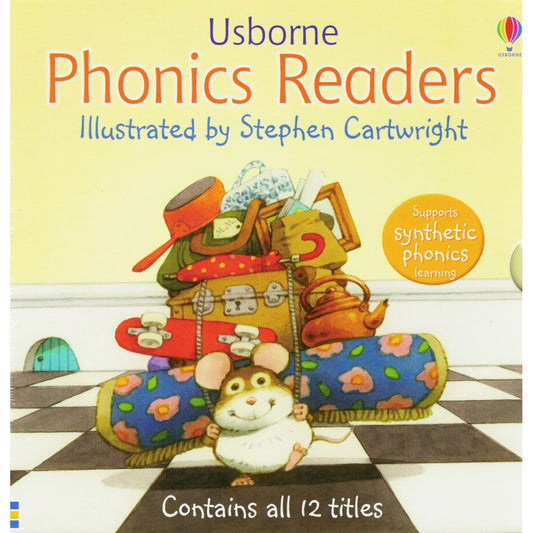 Usborne Phonics Readers Collection - 12 Books
