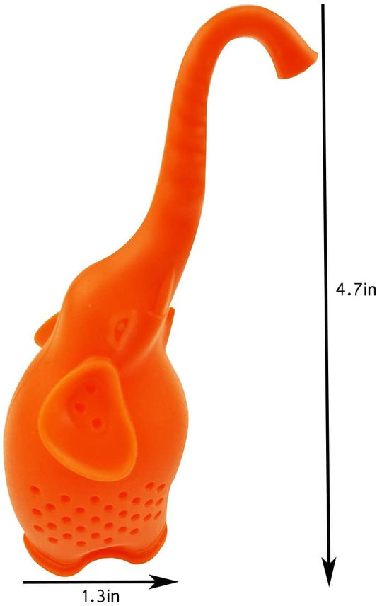 Elephant silicone tea infuser