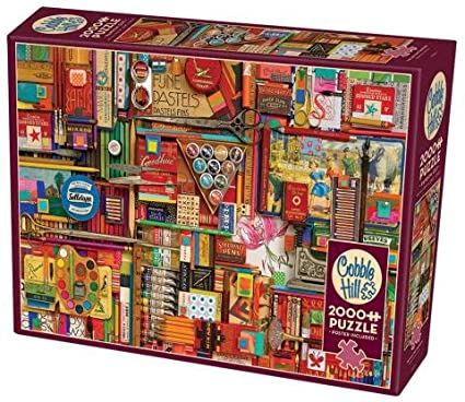 Vintage Art Supplies 2000pc
