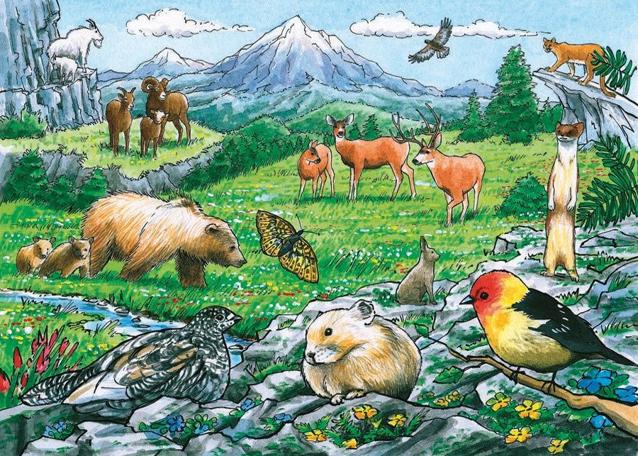 Rocky Mountain Wildlife (tray)