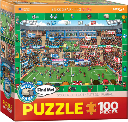 Spot and Find Soccer 100