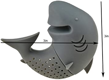 Shark silicone tea infuser