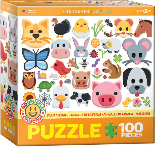 Farm Animals Emojis 100