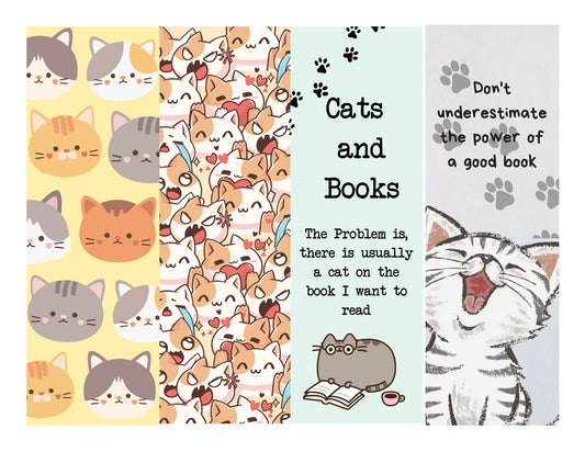 Bookmarks- Cat Collection