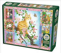 Blossoms and Kittens Quilt