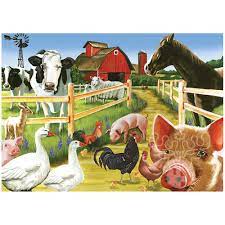 Farmyard Welcome (tray)