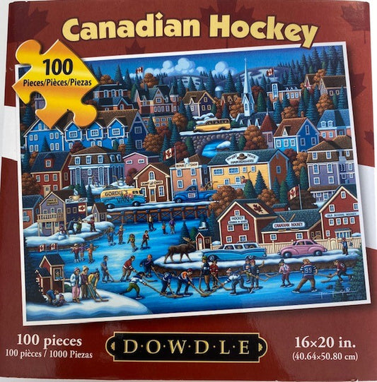 100 piece Canadian Hockey