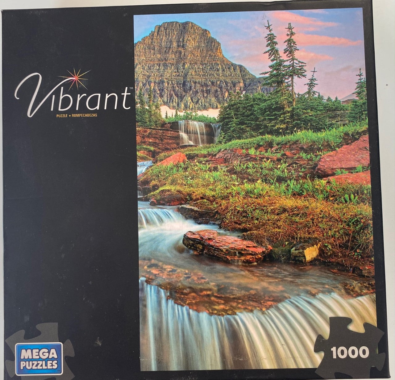 Used-Vibrant- 1000 piece puzzle